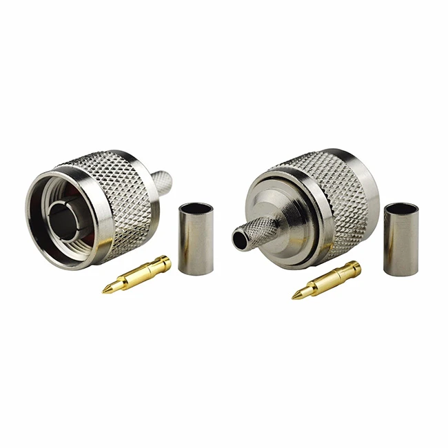 RF Connector N male for RG316RG174 Cable Crimp type N-C-J15 RF Connector N male for RG316RG174 Cable Crimp type N-C-J15